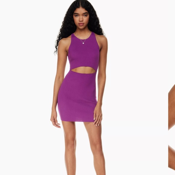 Aritzia Cut Out Tank Dress - Picture 2 of 4